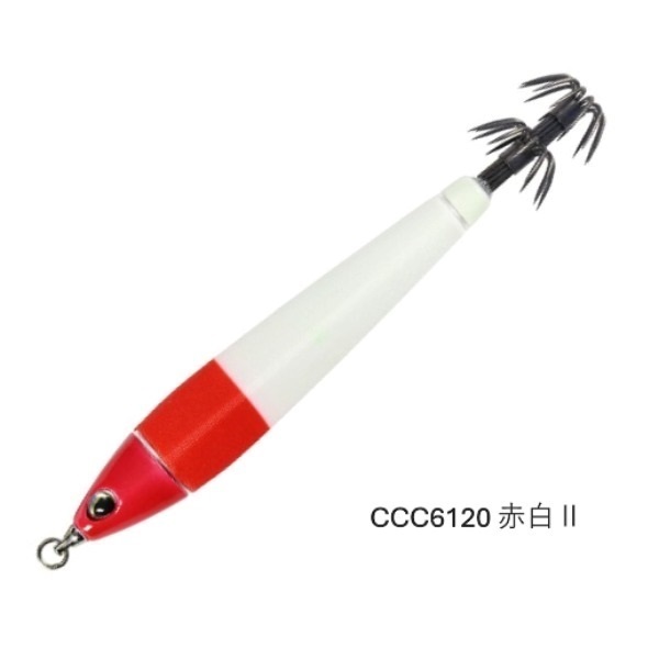烏賊枕メタル25号(CCC6120　赤白Ⅱ)